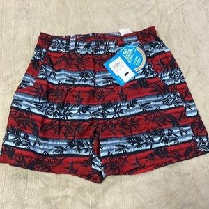 Mens Columbia Pfg Swim Trunks Sz Small New